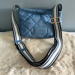 Marc Jacobs Blue Heaven Quilted Nylon Crossbody Bag